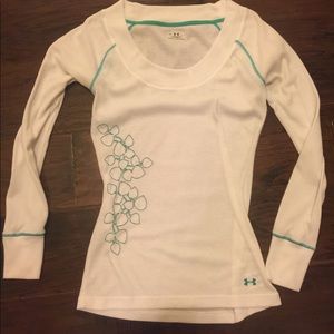 White Under Armour cold gear